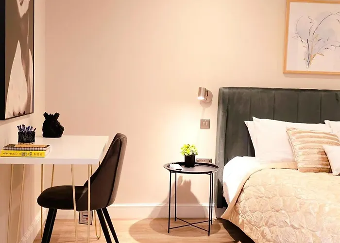 Apartment King Size Bed, Centre, Long Offers, Fast Wifi, Fully Equipped Kitchen, Dedicated Work Place Leeds (West Yorkshire)