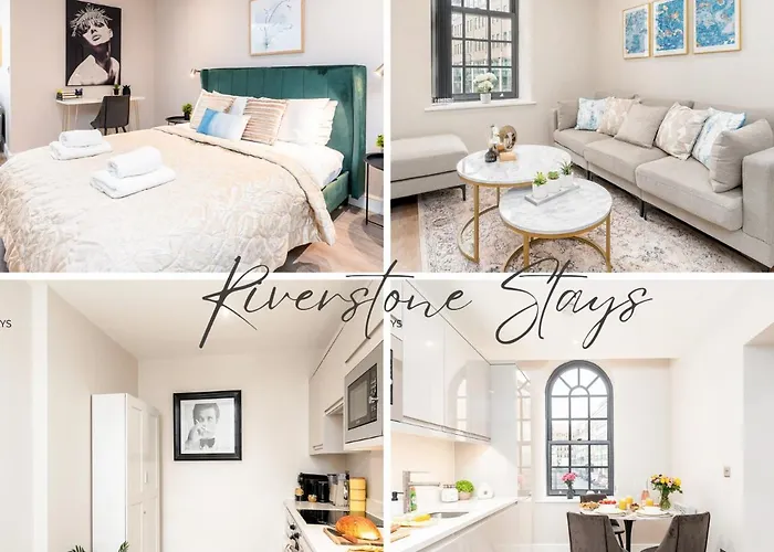 Apartment King Size Bed, Centre, Long Offers, Fast Wifi, Fully Equipped Kitchen, Dedicated Work Place Leeds (West Yorkshire)